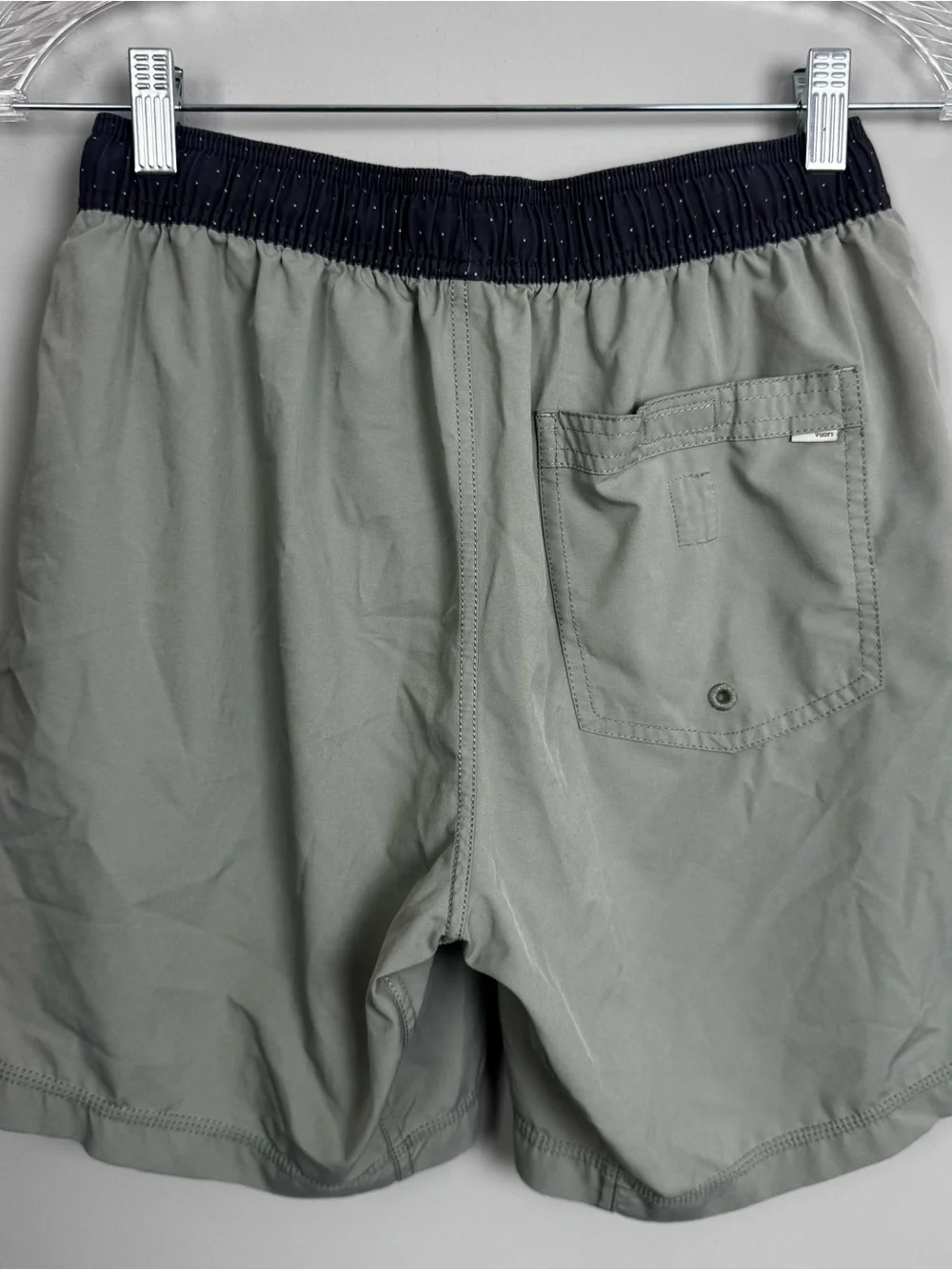 VUORI | Special Edition Patterned Waistband Drawstring Kore Shorts Men’s Size S